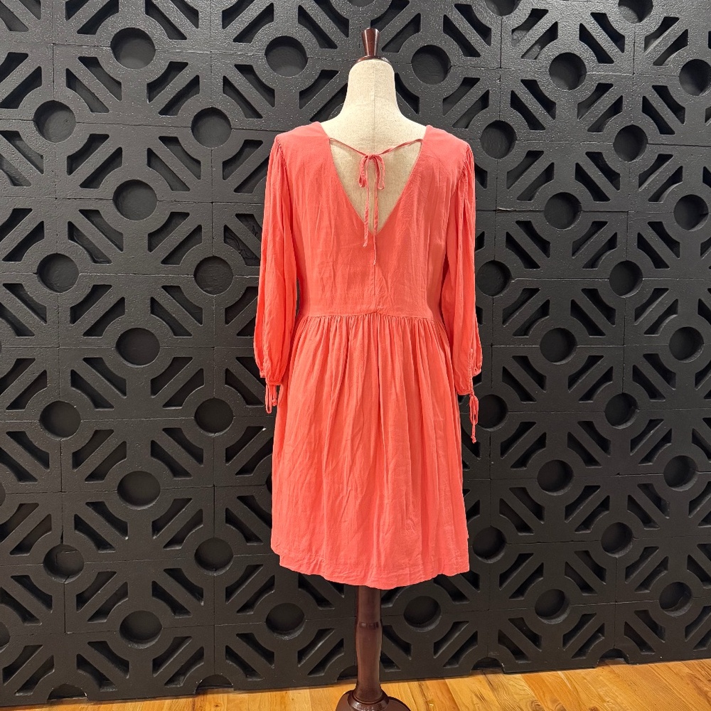 Neutral Linen Blend Sundress Sleeveless Minimalist Summer Dress Casual